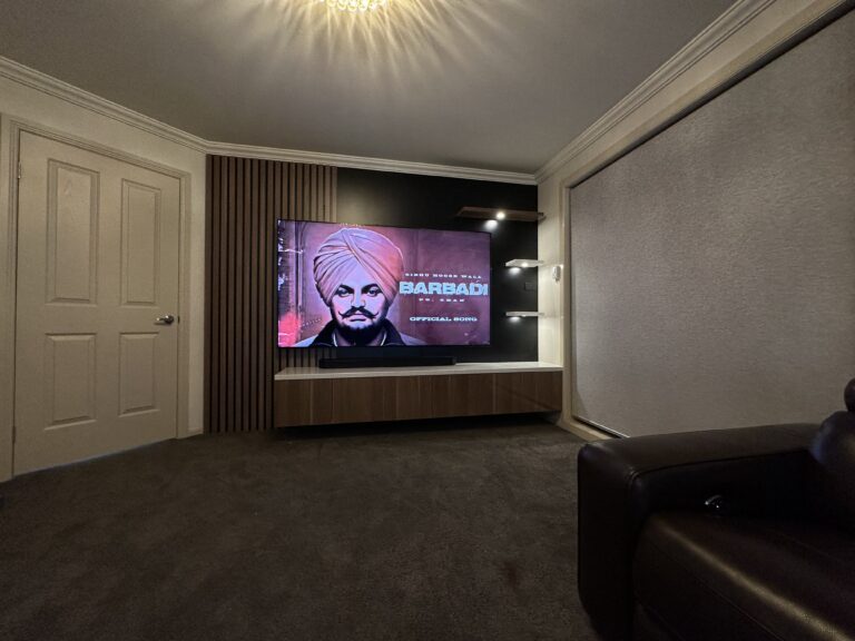 Hills Wide Kitchens - Wood Panel TV Unit